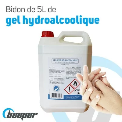 Gel hidroalcohólico 5L